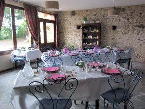 Restoran või mõni muu söögikoht majutusasutuses La Ferme du Bascou