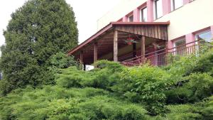 Vonkajšia záhrada v ubytovaní Penzion Zornicka