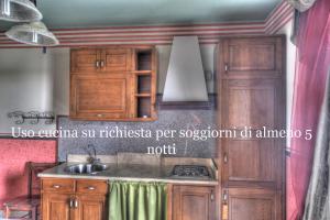 Cucina o angolo cottura di Guest House Qui Dormì L'Etrusco
