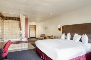 Postel nebo postele na pokoji v ubytování Americas Best Value Inn & Suites Ft Collins E at I-25