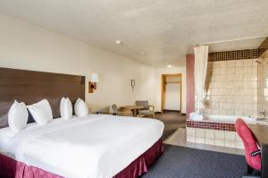 Postel nebo postele na pokoji v ubytování Americas Best Value Inn & Suites Ft Collins E at I-25