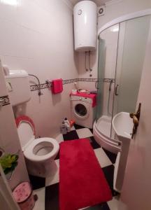 Koupelna v ubytování Apartman Hakuna Matata