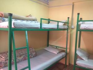 Μία ή περισσότερες κουκέτες σε δωμάτιο στο Beehive Hostel Kathmandu