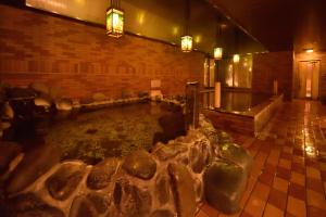 Posezení v ubytování Dormy Inn Premium Otaru