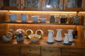 Set per la preparazione di tè e caffè presso Haus Binter