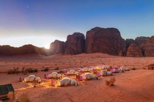Plano de Wadi Rum Night Luxury Camp