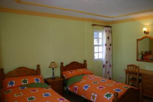 Cama o camas de una habitación en Complejo Solymar
