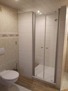 Koupelna v ubytování Ferienhaus Lang
