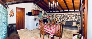 A kitchen or kitchenette at Ermones Emerald Villa