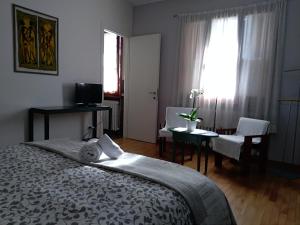 Postel nebo postele na pokoji v ubytování Home Meditamondo