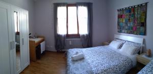 Postel nebo postele na pokoji v ubytování Home Meditamondo