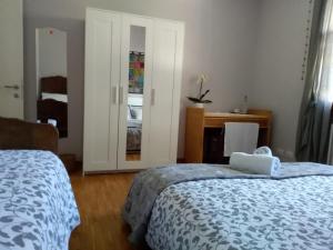 Postel nebo postele na pokoji v ubytování Home Meditamondo
