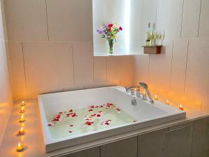Vannituba majutusasutuses Yunfan Hotel