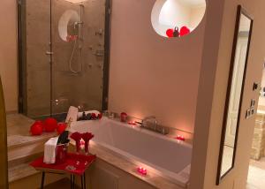 Koupelna v ubytování Vogue Hotel Arezzo