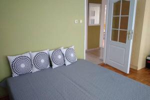 Posteľ alebo postele v izbe v ubytovaní Apartmán se zahradou v Protivíně