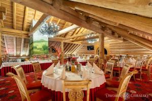 Restaurace v ubytování Dworek Góralski