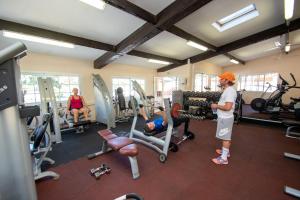 The fitness centre and/or fitness facilities at Camping Montana Parc - Gassin Golfe de St Tropez - Maeva