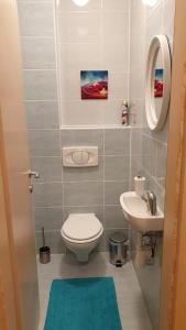 Koupelna v ubytování Apartman Zoe