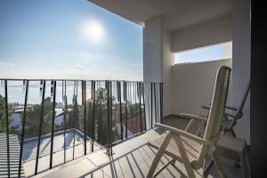 Balkón nebo terasa v ubytování Hotel Ad Turres