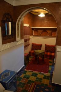 Kasbah Assafar的休息区