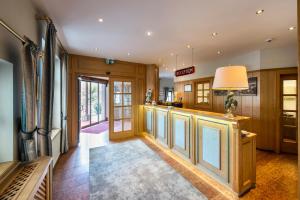Eldhús eða eldhúskrókur á Hotel Landgasthof Altwirt