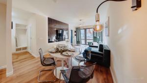 Posedenie v ubytovaní Apartament Silence Triventi Szmaragd