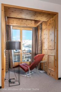 Posezení v ubytování Sporthotel Pontresina