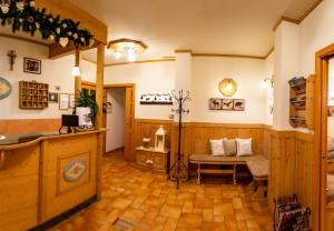 Lobi ili recepcija u objektu Hotel Garnì Sant'Antonio con Spa