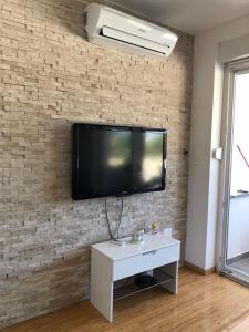 TV a/nebo společenská místnost v ubytování Apartman DODO 1