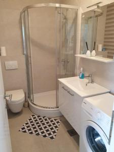 Koupelna v ubytování Apartman DODO 1
