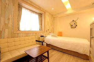 Postel nebo postele na pokoji v ubytování Hotel 3 O'Clock Tennoji + 37 fotografií
