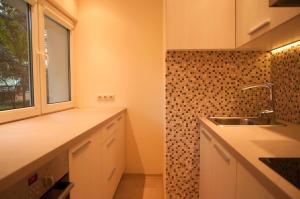 Kuchnia lub aneks kuchenny w obiekcie Apartament Turoszowska
