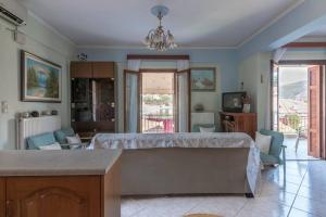 Posezení v ubytování Yianiskari Holiday House