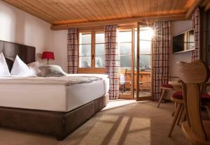 Voodi või voodid majutusasutuse Hotel Kernen toas