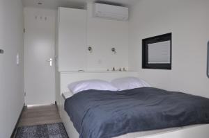 Voodi või voodid majutusasutuse Hausboote Marina Braunsbedra toas