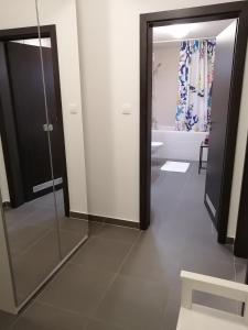 Koupelna v ubytování Prima Family Apartments