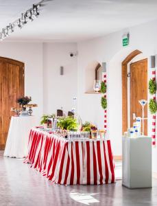Reštaurácia alebo iné gastronomické zariadenie v ubytovaní B&B Julinek Park