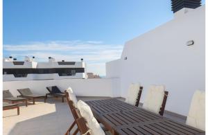 Balkon lub taras w obiekcie MyFlats Luxury Arenales
