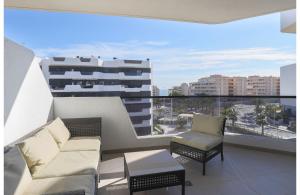 Balkon lub taras w obiekcie MyFlats Luxury Arenales