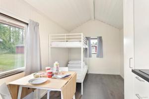 Kuchyň nebo kuchyňský kout v ubytování First Camp Skutberget-Karlstad