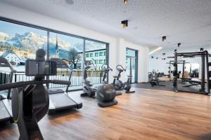 The fitness centre and/or fitness facilities at die HOCHKÖNIGIN - Mountain Resort