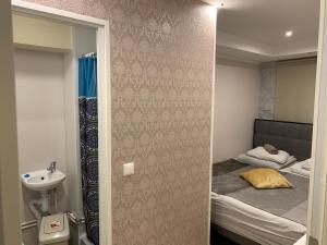 Postel nebo postele na pokoji v ubytování Hostel Suda5