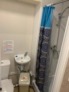 Koupelna v ubytování Hostel Suda5