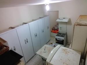 Um banheiro em Hana Hostel Albergues
