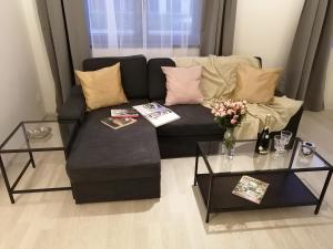 Posezení v ubytování Prima Family Apartments