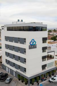 a building with the intel logo on it at Nuve in Torreón