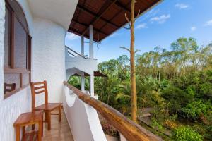 Balkón nebo terasa v ubytování Hotel Twin Galápagos