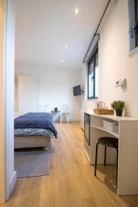 Voodi või voodid majutusasutuse Nana / Sobe & Apartmani toas