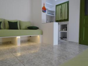 A kitchen or kitchenette at Leros Eleonas Apartments