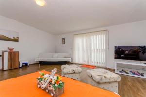 TV a/nebo společenská místnost v ubytování Apartment Diva